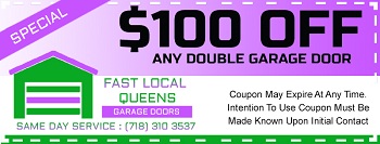 $100 off garage door repair in queens coupon