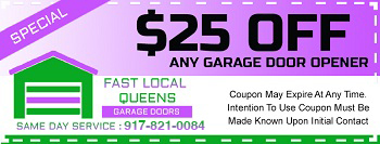 $25 off garage door repair in queens coupon